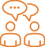 Social and relationship capital icon